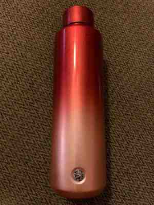 Starbucks Red Rose Gold Ombre Vacuum Insulated Water Bottle Holiday 2019 - Sold on eBay Nov, 7th 2019 for $24.95