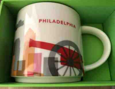 Starbucks You are Here Mug Philadelphia 14 oz NEW NIB - Sold on eBay Nov, 7th 2019 for $22.99