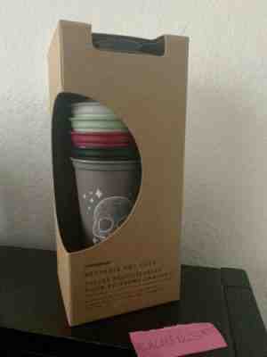 NEW (6) STARBUCKS 2019 HALLOWEEN REUSABLE HOT CUPS W/LIDS TUMBLER FALL LIMITED - Sold on eBay Nov, 7th 2019 for $25.00