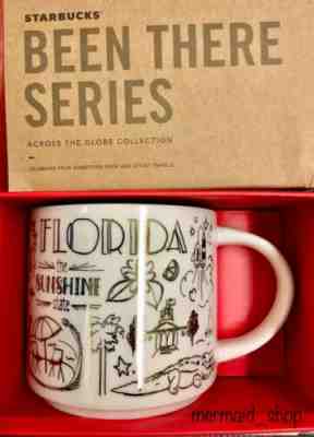 Starbucks Coffee 14oz Been There Series Christmas Mug 2018 FLORIDA Holiday Cup - Sold on eBay Nov, 7th 2019 for $17.95