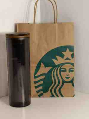 Starbucks Black Tumbler with Tortoise Shell Sealing Twist Lid 16 oz  NEW - Sold on eBay Nov, 6th 2019 for $25.00