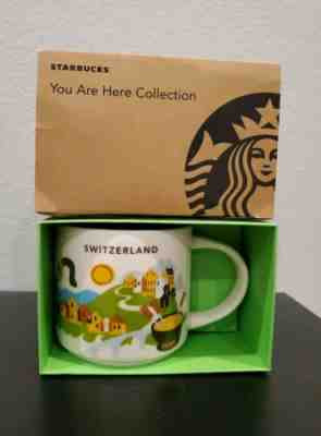 SWITZERLAND Starbucks mug You Are Here Collector Series Mug - NEW with box!  - Sold on eBay Nov, 6th 2019 for $35.00