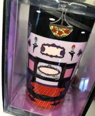 NEW Starbucks Anna Sui Boutique Ceramic Travel mug tumbler NIB, 2015 - Sold on eBay Nov, 6th 2019 for $26.00