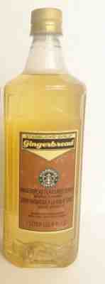 Starbucks Gingerbread Syrup Expired 2019 1 Liter Bottle - Sold on eBay Nov, 6th 2019 for $25.00
