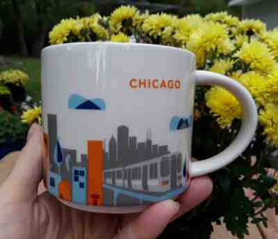 Starbucks CHICAGO You Are Here YAH Collection 14 Oz. Coffee Mug ~ EUC :) - Sold on eBay Nov, 6th 2019 for $18.75