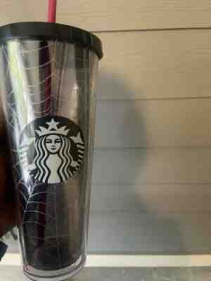 Starbucks 2019 Glitter Spiderweb Limited Edition Tumbler Cup Halloween Fall - Sold on eBay Nov, 6th 2019 for $28.00