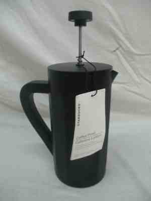 Starbucks NEW Stainless Steel Coffee Press 8 Cup Matte Black w Timer $50 (AR) - Sold on eBay Nov, 6th 2019 for $36.90