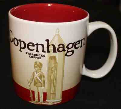 Starbucks 2014 COPENHAGEN Global Icon Collector Series City Mug 16 Oz - Sold on eBay Nov, 6th 2019 for $17.50