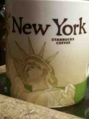 Starbucks New York 16 oz. Global Icon Collector Series City Coffee Mug NWOB 2008 - Sold on eBay Nov, 6th 2019 for $27.77