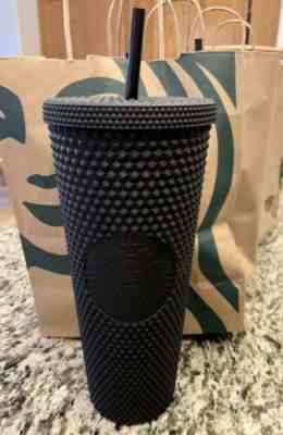 BRAND NEW FALL 2019 STARBUCKS MATTE BLACK STUDDED TUMBLER CUP LIMITED EDITION! - Sold on eBay Nov, 6th 2019 for $64.99