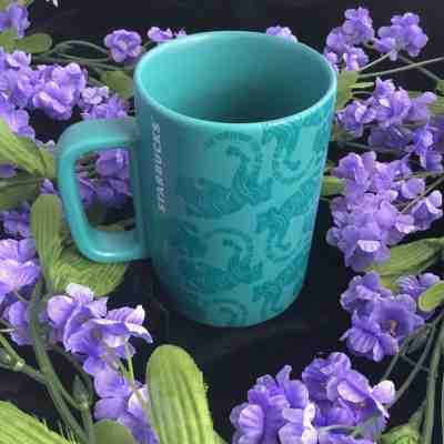 Starbucks Mug Sumatra Tiger Blue Embossed12oz THAILAND Coffee Cup LIMITED 2018 - Sold on eBay Nov, 6th 2019 for $20.00