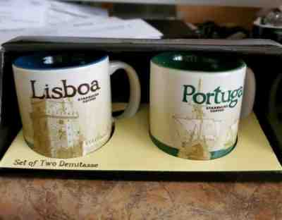 Starbucks City Mug, LISBOA + PORTUGAL, Global Icon Collection, SKU, 3oz. - Sold on eBay Nov, 6th 2019 for $29.00