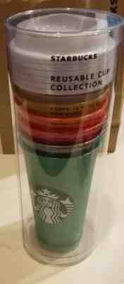 2018 Starbucks Reusable Cup Collection Limited Holiday Tumbler 16 oz - 6 Pack - Sold on eBay Nov, 6th 2019 for $24.95