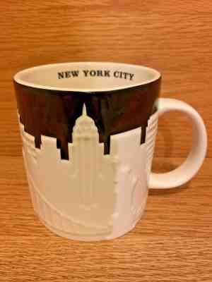 Starbucks Coffee Mug New York City NYC Skyline Taxi Collector Series 2012 - Sold on eBay Nov, 6th 2019 for $19.99
