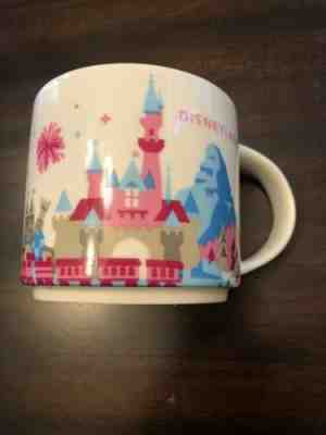 Starbucks mug Disneyland v1,  You Are Here - Sold on eBay Nov, 6th 2019 for $22.50