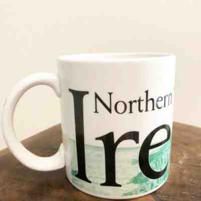 STARBUCKS Northern IRELAND CITY COFFEE CUP/ MUG 2002 (20oz) England Original - Sold on eBay Nov, 6th 2019 for $19.99