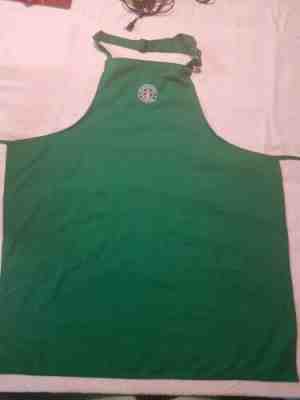 Starbucks Coffee Barista Green Apron Authentic Pre Owned Excellent Condition - Sold on eBay Nov, 6th 2019 for $15.99