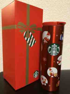 Starbucks Japan 2019 Holiday Party Santas Stainless Tumbler Limited Edition F/S - Sold on eBay Nov, 6th 2019 for $57.40