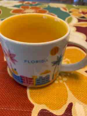 Florida YOU ARE HERE Collectible Starbucks Mug - New! - Sold on eBay Nov, 6th 2019 for $25.00