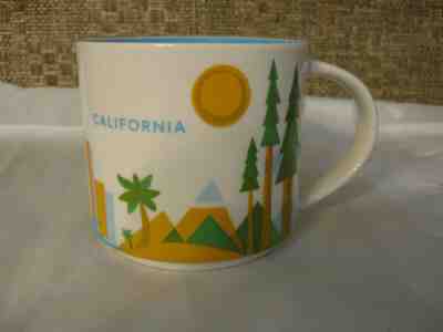 Starbucks You Are Here Coffee Mug Cup 14 Oz California Edition - Sold on eBay Nov, 6th 2019 for $24.99