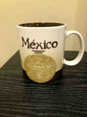 Starbucks 2016 Collector Series MEXICO 16 oz Coffee/Tea Mug Cup - Sold on eBay Nov, 6th 2019 for $19.99