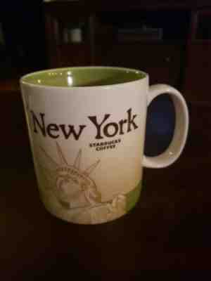 Starbucks 2010 Collector Series NEW YORK City 16 oz. Coffee Tea Mug Cup - Sold on eBay Nov, 5th 2019 for $15.50