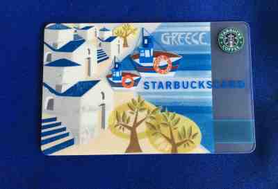 Starbucks Greece 2007 Greek islands card rare pin intact  - Sold on eBay Nov, 5th 2019 for $59.90