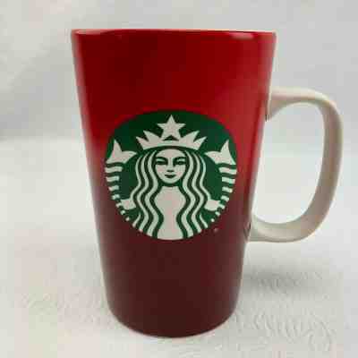 2015 Starbucks Logo Red Holiday Coffee Tea Mug 16 oz Siren Mermaid Christmas - Sold on eBay Nov, 5th 2019 for $16.99