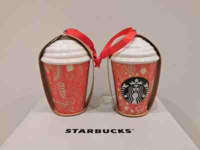 Starbucks 2018 Holiday Hot Cup with Whip Ornament Christmas - Sold on eBay Nov, 5th 2019 for $21.99