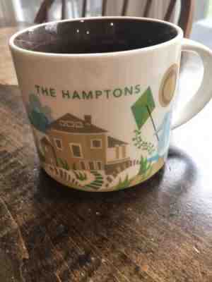 Starbucks THE HAMPTONS 14 Oz Coffee Mug You are Here Collection YAH RARE - Sold on eBay Nov, 5th 2019 for $20.00