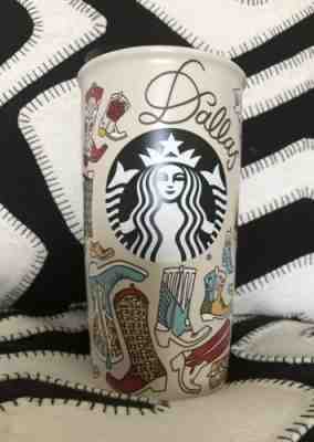 New Starbucks 2016 Dallas Cowboy Boots Ceramic Travel Tumbler with Tag NWT - Sold on eBay Nov, 4th 2019 for $49.00