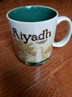 New Starbucks icon mug cup 16Oz Riyadh Saudi Arabia 2012 World discontinued  - Sold on eBay Nov, 3rd 2019 for $39.99