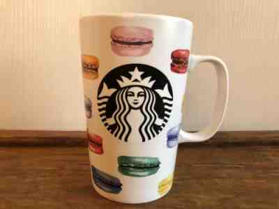 Starbucks Mug French Macarons Rainbow Cookies 16 Oz 2015 - Sold on eBay Nov, 3rd 2019 for $22.00