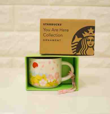 Starbucks Japan Mug 2oz “You Are Here Collection SPRING version” Rape field F/S - Sold on eBay Nov, 3rd 2019 for $28.60