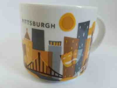 Starbucks Coffee 2013 You Are Here Collection Pittsburgh Mug 14 oz NWT + Box - Sold on eBay Nov, 15th 2019 for $20.00