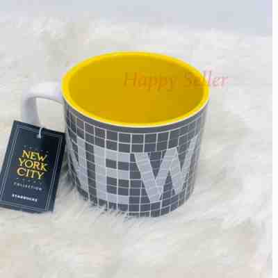 NEW 2019 STARBUCKS CUP NYC NEW YORK CITY HOT MUG CERAMIC GEOMETRIC RARE! - Sold on eBay Nov, 15th 2019 for $39.00