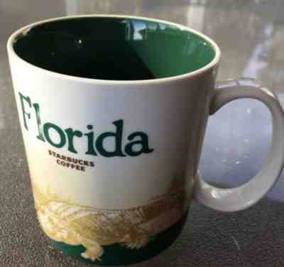 Starbucks Florida Gator 2010 Global Icon Collector Series Coffee Cup Mug 16oz - Sold on eBay Nov, 15th 2019 for $19.01