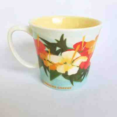 Starbucks Hawaii Mug Hibiscus Flowers Bone China 2010 Collectible Coffee Tea EUC - Sold on eBay Nov, 15th 2019 for $18.95