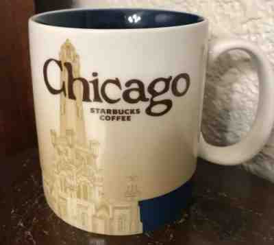 Starbucks Collector Series Chicago 2009 AUTHENTIC 16oz Mug - Sold on eBay Nov, 15th 2019 for $18.00