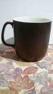Starbucks 2004 Brown Coffee Mug Cup  Ribbed Interior NWOT  - Sold on eBay Nov, 15th 2019 for $15.00