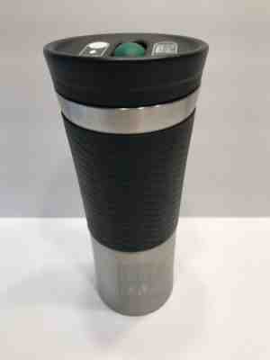 2010 STARBUCKS ROLLER BALL STAINLESS STEEL DOUBLE WALL 16 OZ TRAVEL TUMBLER EUC! - Sold on eBay Nov, 15th 2019 for $29.99