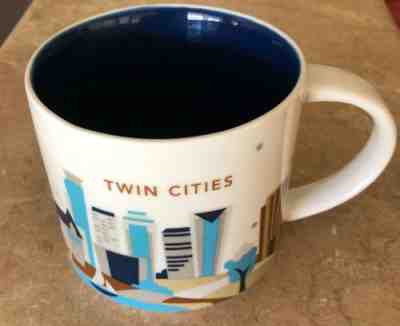 Starbucks You Are Here 2017 Mug TWIN CITIES Minneapolis-St Paul Minnesota - Sold on eBay Nov, 15th 2019 for $18.00