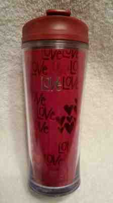 STARBUCKS LOVE / RED HEARTS / METALLIC / 8oz Acrylic TUMBLER 2010 NWT RARE!!! - Sold on eBay Nov, 15th 2019 for $25.00