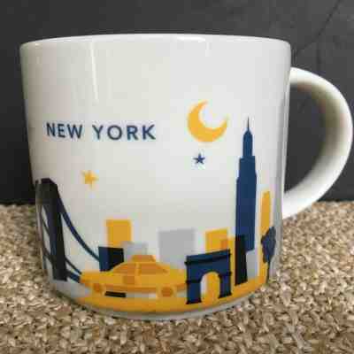Starbucks “You Are Here” Coffee Mug Cup_NEW YORK_14 Oz_NYC Skyline_NEW in Box - Sold on eBay Nov, 15th 2019 for $16.99
