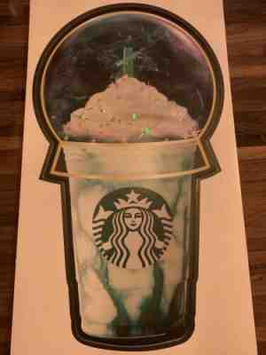 2018 Starbucks Crystal Ball ???? Frappuccino Store Display advertising - Sold on eBay Nov, 15th 2019 for $29.99
