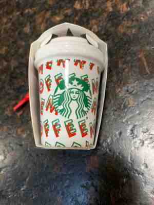 Starbucks Merry Coffee  2019 Ornament - Starbucks Christmas/ Holiday - Sold on eBay Nov, 15th 2019 for $18.88