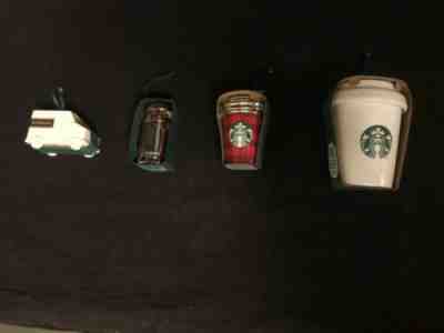starbucks christmas tree ornaments 2016 (4)  - Sold on eBay Nov, 15th 2019 for $22.00