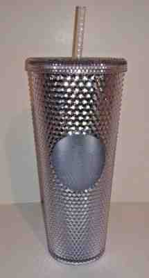 Starbucks 2019 BLING PLATINUM Studded Tumbler Venti 24oz Holiday *IN HAND* - Sold on eBay Nov, 15th 2019 for $29.71