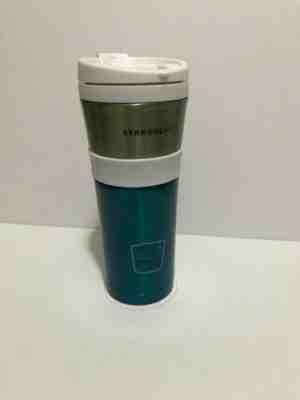 Starbucks Stainless Steel Tumbler - Blue/Silver  - Sold on eBay Nov, 15th 2019 for $21.00