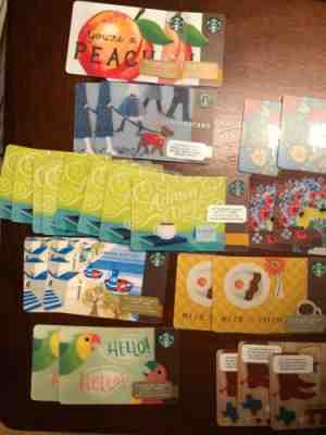 Large Lot 140 Starbucks Cards Collectible - Sold on eBay Nov, 14th 2019 for $69.00